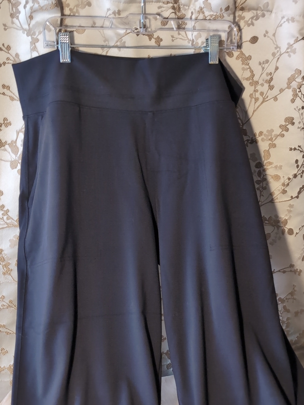 Athleta Venice High Rise Wide Leg Pant in Black - Size 2X
